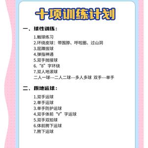 篮球运动员核心力量训练计划